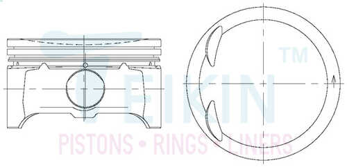 TEIKIN 42209 STD Поршень 1шт
