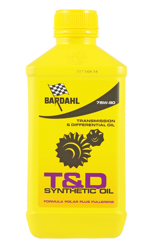 BARDAHL 425140 75W90 GL4/5 T&D OIL 1L (синт. трансм. масло)