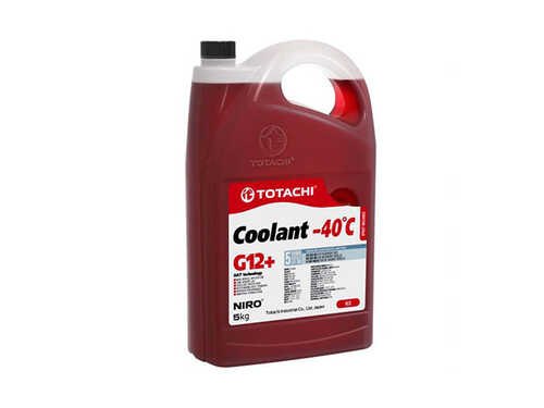 TOTACHI 43105 NIRO COOLANT Red -40C G12+ (5L) антифриз! готовый красный