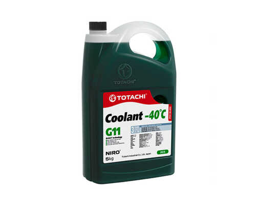 TOTACHI 43205 NIRO COOLANT Green -40C G11 (5L) антифриз! готовый зеленый