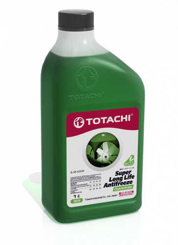 TOTACHI 43601 Super Long Life Antifreeze Green (1L) антифриз! концентрат зеленый