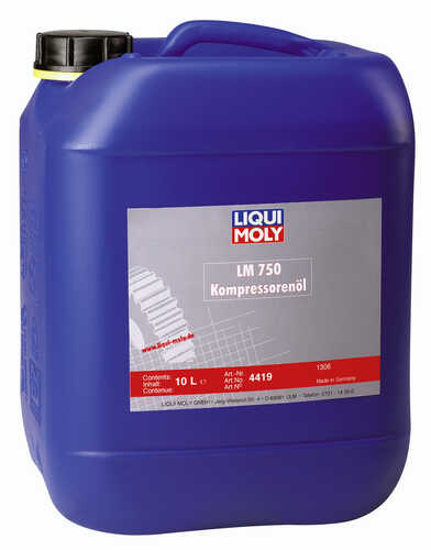LIQUIMOLY 4419 Компрессорное масло LIQUI-MOLY LM 750 (СИНТ.) 10Л.