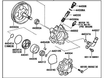 TOYOTA 44310-42070 Насос ГУР