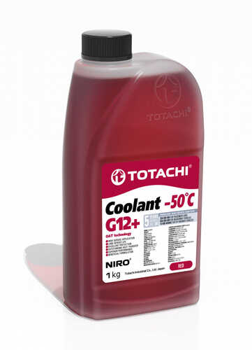 TOTACHI 44801 NIRO COOLANT Red -50C G12+ (1L) антифриз! готовый красный