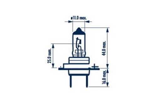 NARVA 483392100 48339 2100 Лампа H7 12V 55W PX26d Range Power +50 компл.2шт