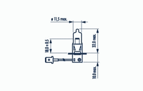 NARVA 48709 Лампа накаливания, основная фара