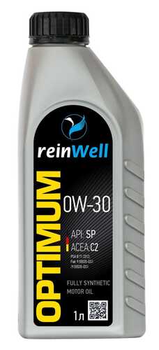 REINWELL 4947 ReinWell моторное масло 0W-30 API SP, ACEA C2 (1л)
