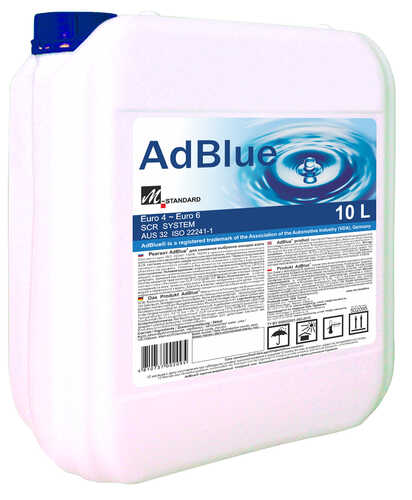 ADBLUE 502095 Реагент для снижения выбросов оксидов азота, 10лEuro4/Euro5/Euro6