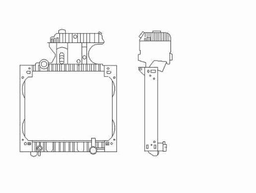 NRF 50589 Радиатор, охлаждение двигателя