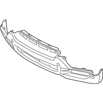 BMW 51117172402 Облицовка бампера пд PDC X5 E70