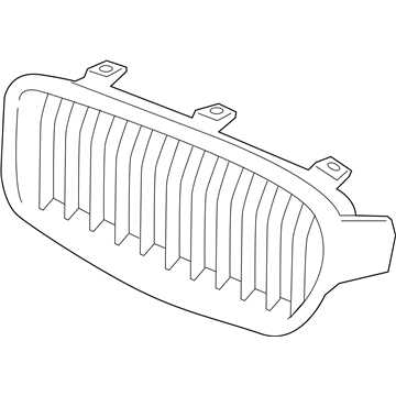 BMW 51137255411 Декоративная решетка л пд BASIS 3' F30, LCI, F31