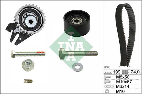 INA 530056210 Рем. комплект ГРМ! Opel Astra/Cascada/Insignia/Combo/Zafira 2.0CDTi 08>