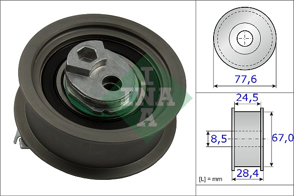 INA 531085110 Ролик натяжной ремня ГРМ! Audi A3/TT 2.0TFSI 08>