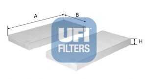 UFI 5315400 Фильтр, воздух во внутренном пространстве