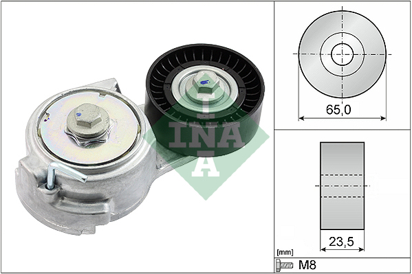 INA 534 0069 10 Ролик натяжной! с кондиционером Fiat Palio/Punto/Stilo 1.2 & 16V 99>