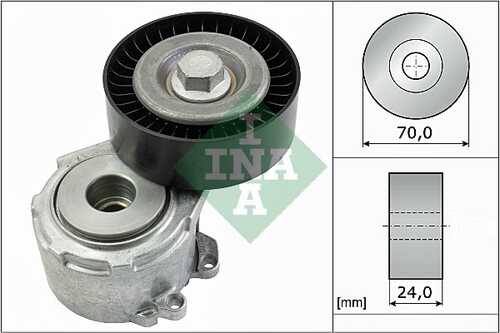 INA 534 0110 20 ролик натяжной! Peugeot 307/406/607/807 2.0/2.2HDi 00>