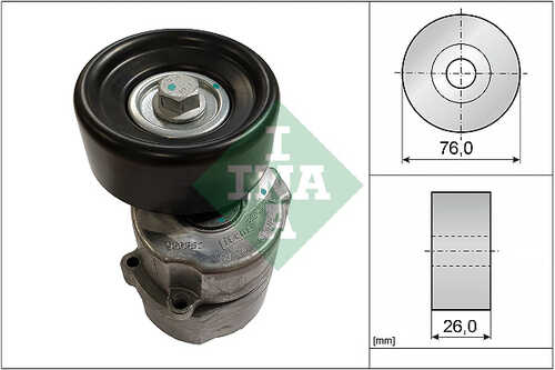 INA 534 0135 30 ролик натяжной! Volvo S40/V40 1.6-2.0 95>