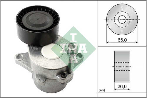 INA 534 0611 10 Ролик натяжной! MB V-class/Vito W447