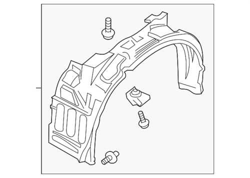 MITSUBISHI 5370A933 ПОДКРЫЛОК FR L DJ