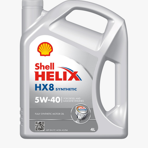 SHELL 550040295 5W40 (4L) Helix HX8 масло моторное! ACEA A3/B3/B4, API SN+/SN, VW 502.00/505.00,RN0700/0710;Масло моторное синтетика 5W-40 4 л
