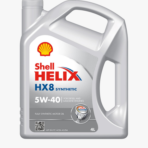 SHELL 550040295 5W40 (4L) Helix HX8 масло моторное! ACEA A3/B3/B4, API SN+/SN, VW 502.00/505.00,RN0700/0710