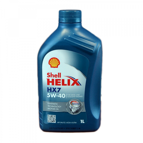 SHELL 550040340 5W40 (1L) Helix HX7 масло моторное! ACEA A3/B3/B4,API SN+/SN, MB 229.3,VW 505.00/502.00,RN0700;Масло моторное Helix HX7 5W40 полусинтетическое 1 л