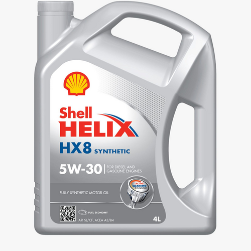 SHELL 550040542 5W30 (4L) Helix HX8 Synthetic масло моторное! ACEA A3/B3/B4, API SL/CF, VW 502.00/505.00;Масло моторное синтетика 5W-30 4 л.;Масло моторное HELIX HX8 Synthetic 5w30 (Синтетическое, 4л)