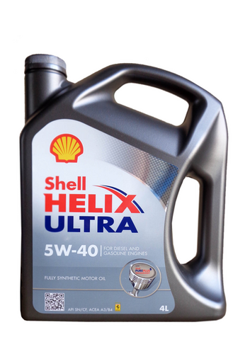 SHELL 550040558 5W40 (4L) Helix Diesel Ultra масло мот.! ACEA A3/B3/B4, API CF,MB 229.5/226.5,VW 505.00,RN0710