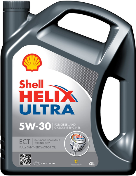 SHELL 550040577 Масло моторное Helix Ultra ECT 5W-30 (Синтетическое, 4л)