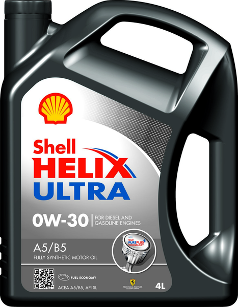 SHELL 550040651 0W30 (4L) HELIX Ultra A5B5 масло моторное! синт. API SL, ACEA A5/B5