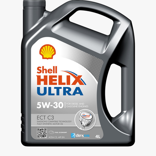 SHELL 550042847 5W30 (4L) Helix Ultra ECT C3 масло моторное! синт. api SN, ACEA C3, MB 229.51/229.31, BMW LL-04