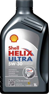 SHELL 550046267 5W30 (1L) Helix Ultra масло моторное! синт. API SL, A3/B4, BMW LL-01,MB 229.5/226.5,VW 505.00