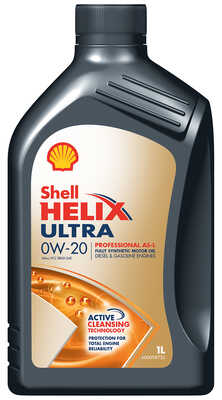 SHELL 550055735 Масло моторное Helix Ultra Professional AS-L 0W-20 1л
