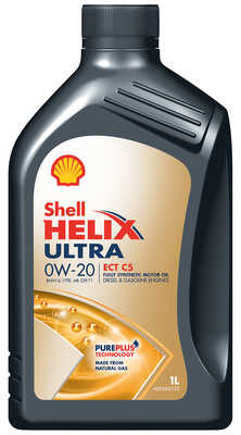 SHELL 550056346 0W20 (1L) Helix Ultra ECT C5 масло мот.! синт. API SN, ACEA C5, BMW Longlife-17 FE, MB 229.71