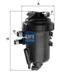 UFI 55.147.00 Топливный фильтр