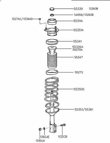 HYUNDAIKIA 5532622000 Пылезащитный комплект, амортизатор