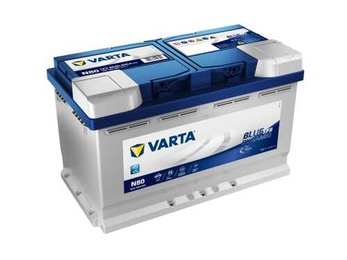 VARTA 580500080 аккумуляторная батарея! антивибрац BLUE DYNAMIC EFB 19.5/17.9 евро 80Ah 800A 315/175/190