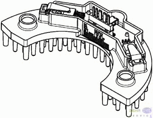 BEHRHELLA 5HL351321561 Регулятор, вентилятор салона