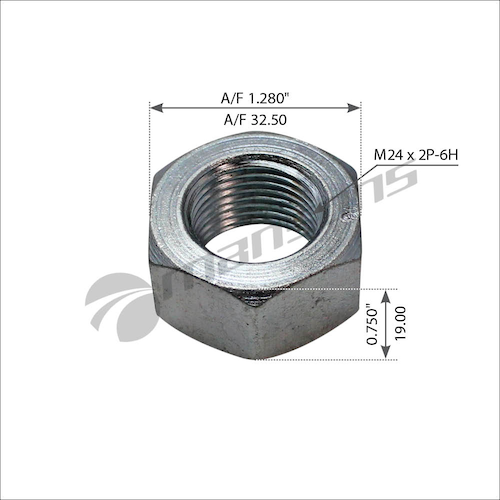 MANSONS 600183 гайка болта рессоры M24x2 RVI Premium/Magnum/Kerax 00>