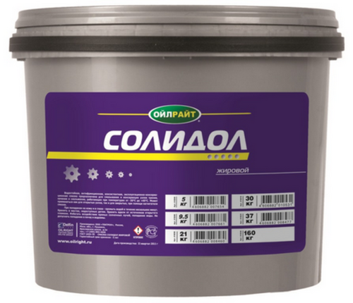 OILRIGHT 6049 OIL RIGHT смазка солидол-ж 5КГ (1ШТ)