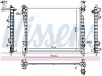 NISSENS 61032 Радиатор системы охлаждения! АКППjeep Grand Cherokee 3.6i 10>