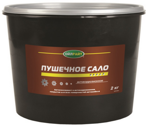 OILRIGHT 6106 Мастика! пушечное сало, пластиковая банка 2кг;OIL RIGHT пушечное сало /пластиковая банка/ 2кг