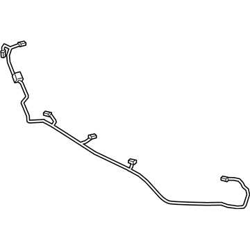 BMW 61129313607 Провода переднего брызговика 3' F30, LCI, F31, F34 GT, F35, F80 M3, 4' F32, F33