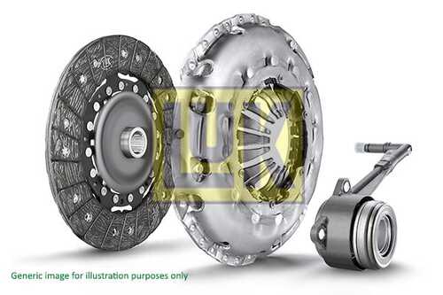 LUK 624 3761 33 Clutch kit with hydraulic bearing