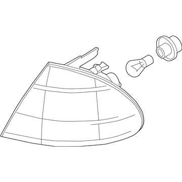 BMW 63 13 6 902 766 Фонарь указателя поворота п пд 3' E46