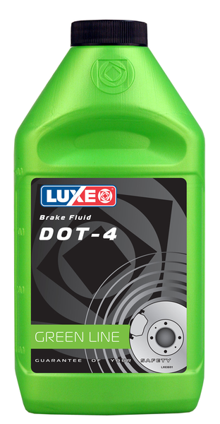 LUXE 638 Тормозная жидкость DOT-4 910Г (12ШТ)