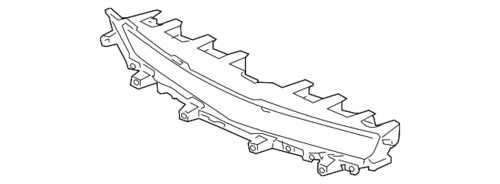 MITSUBISHI 6407A014 РЕШЁТКА РАДИАТОРА В БАМПЕР CS6