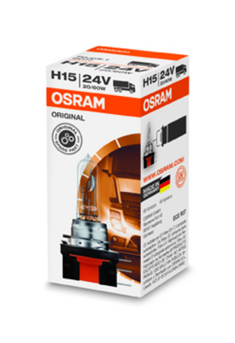 OSRAM 64177 Лампа ORIGINAL LINE! 1шт. (H15) 24V 20/60W PGJ23t-1 качество ориг. з/ч (ОЕМ)