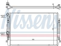 NISSENS 65304 Радиатор системы охлаждения! Audi A3, Seat Leon, Skoda Octavia, VW Golf 1.4/2.0TFSi/TDi 12>