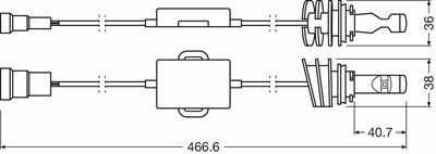 OSRAM 66220CW Комплект противотуманных ламп LEDRIVING! 2шт. (H8/11/16) 12V 13W PGJ19-X 6000К